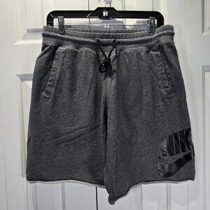 Men’s Gray Nike Athletic Shorts | Size Large